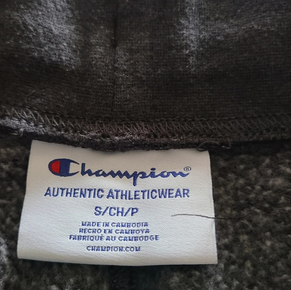 Champion sweatpants mens sz. Small black - Picture 6 of 12